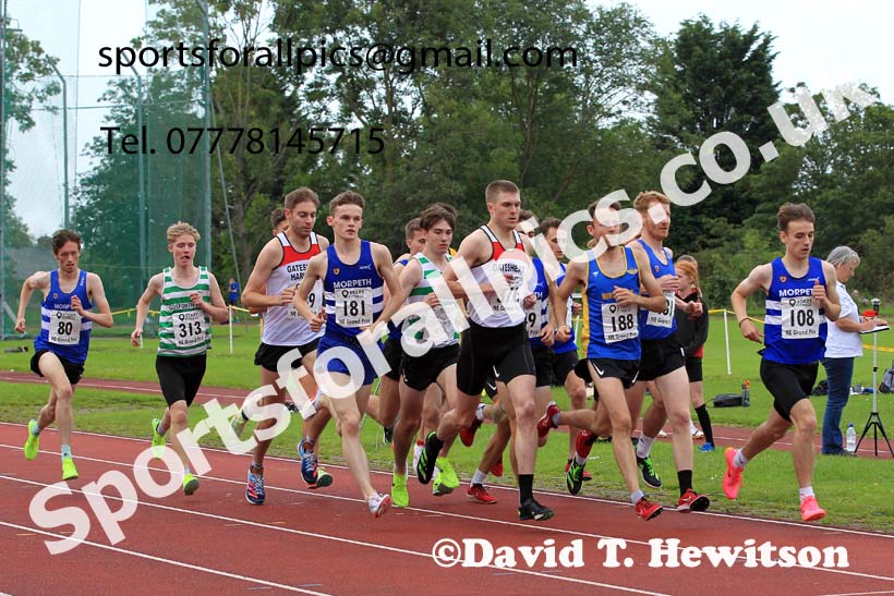 1500 metres, 2023 NEGP 5 Monkton, Wed, July 26th. Photo: David T. Hewitson/Sports for All Pics
